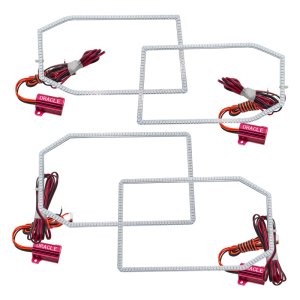 Chevrolet Silverado Headlight Halo Kit - ORACLE Lighting - Non-Projector Style - White - `14-`15